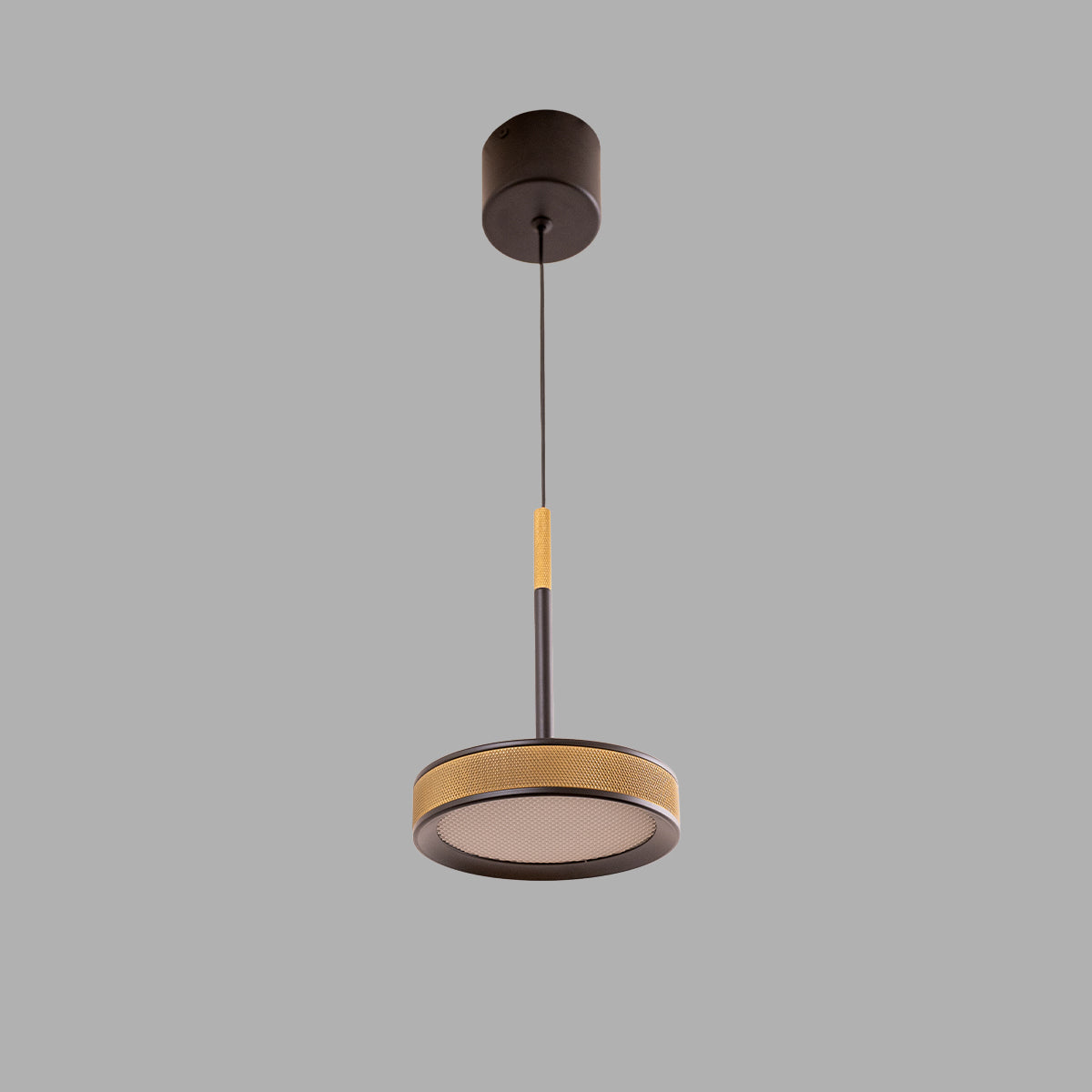 Buy Glorious Day Black Gold LED Pendant Light bangalore