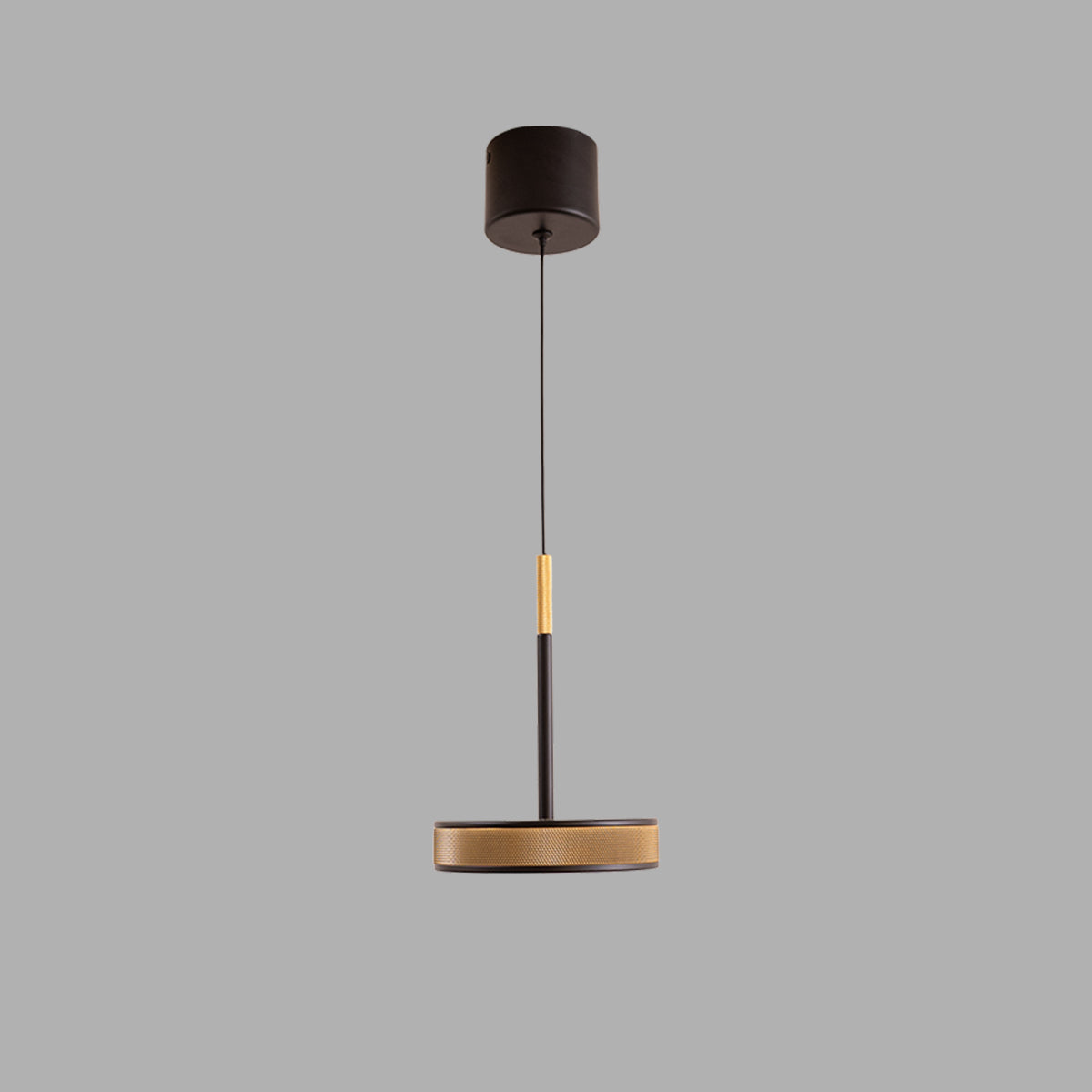 Buy Glorious Day Black Gold LED Pendant Light interior