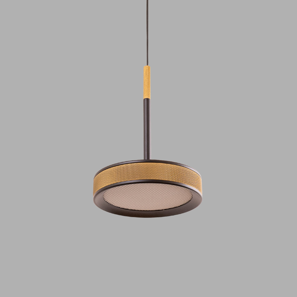 Glorious Day Black Gold LED Pendant Light