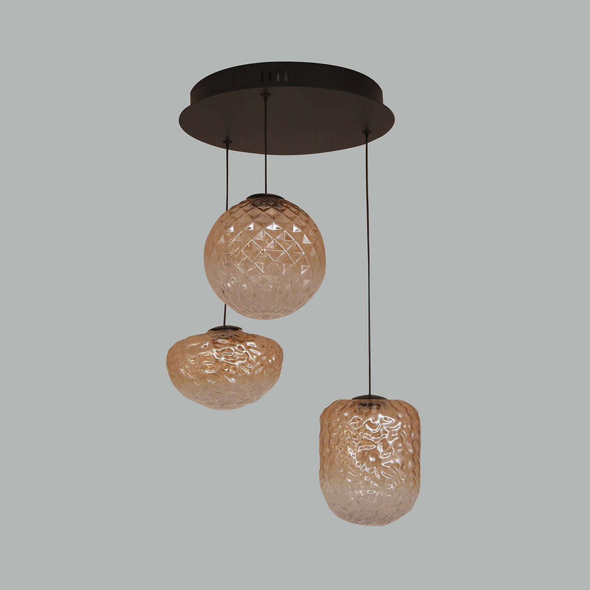 Buy Glowing Lights (3 Lights) LED Chandelier Online