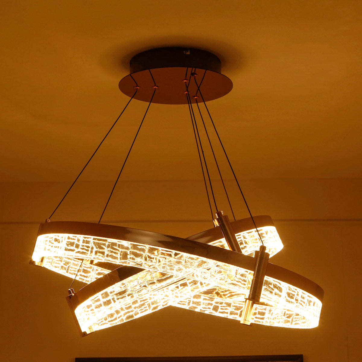 Buy Gods Grace Smart ( Dimmable & Remote ) LED Chandelier Interior Lights