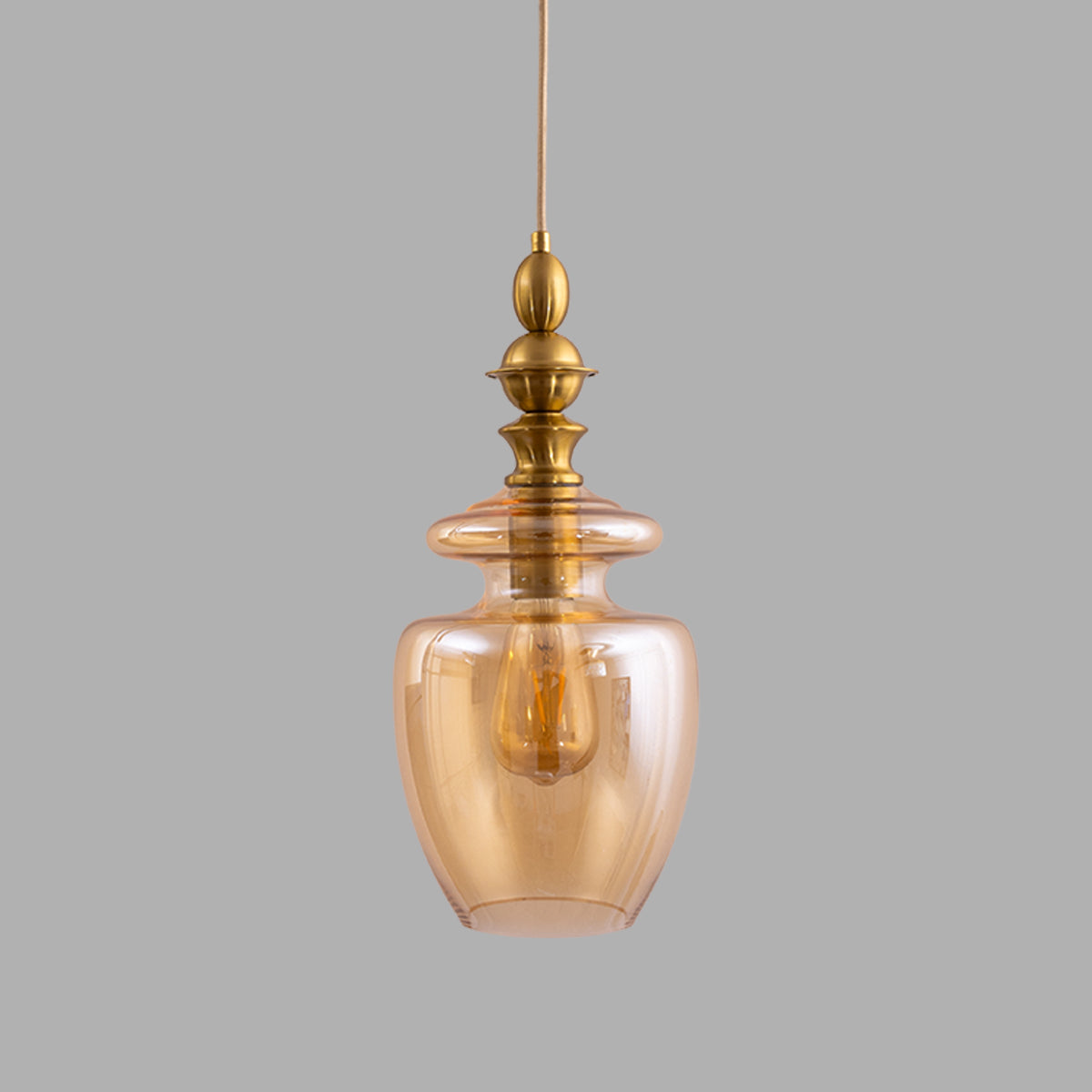 Buy Golden Era Amber Pendant Light home