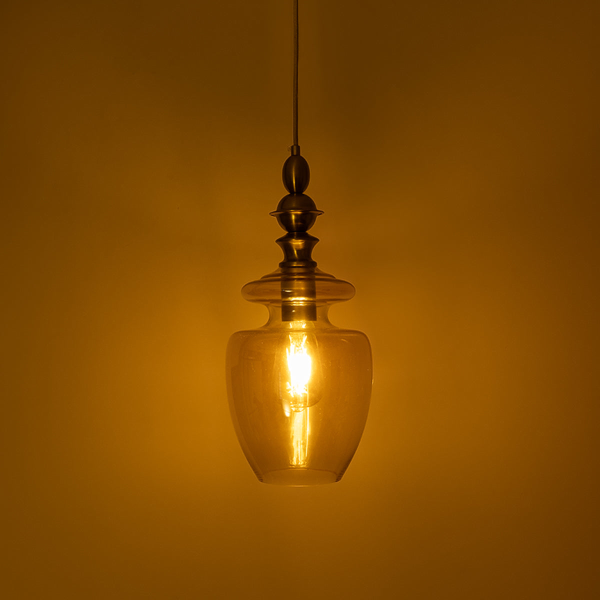 Buy Golden Era Amber Pendant Light home
