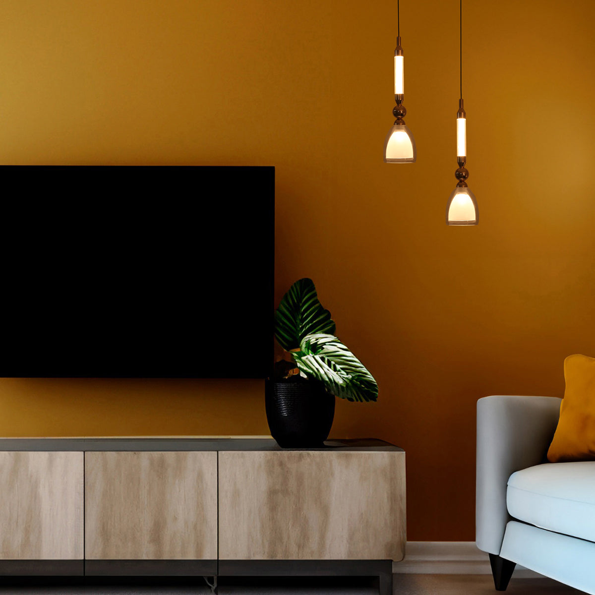 Buy Good Times Gold LED Pendant Light Bangalore