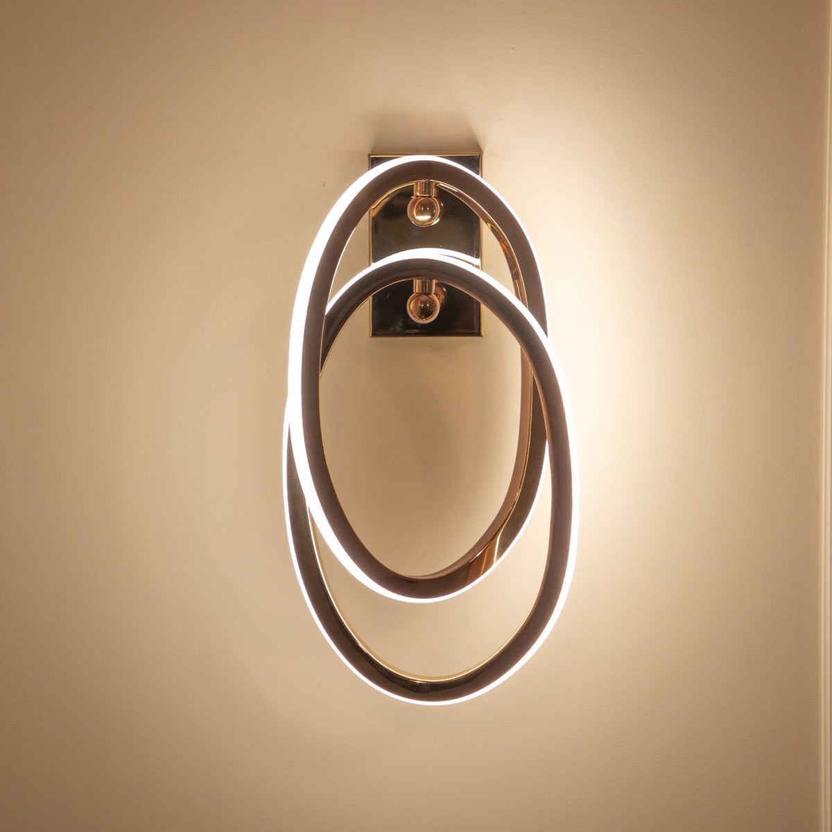 Great Value Rose Gold LED Wall Light