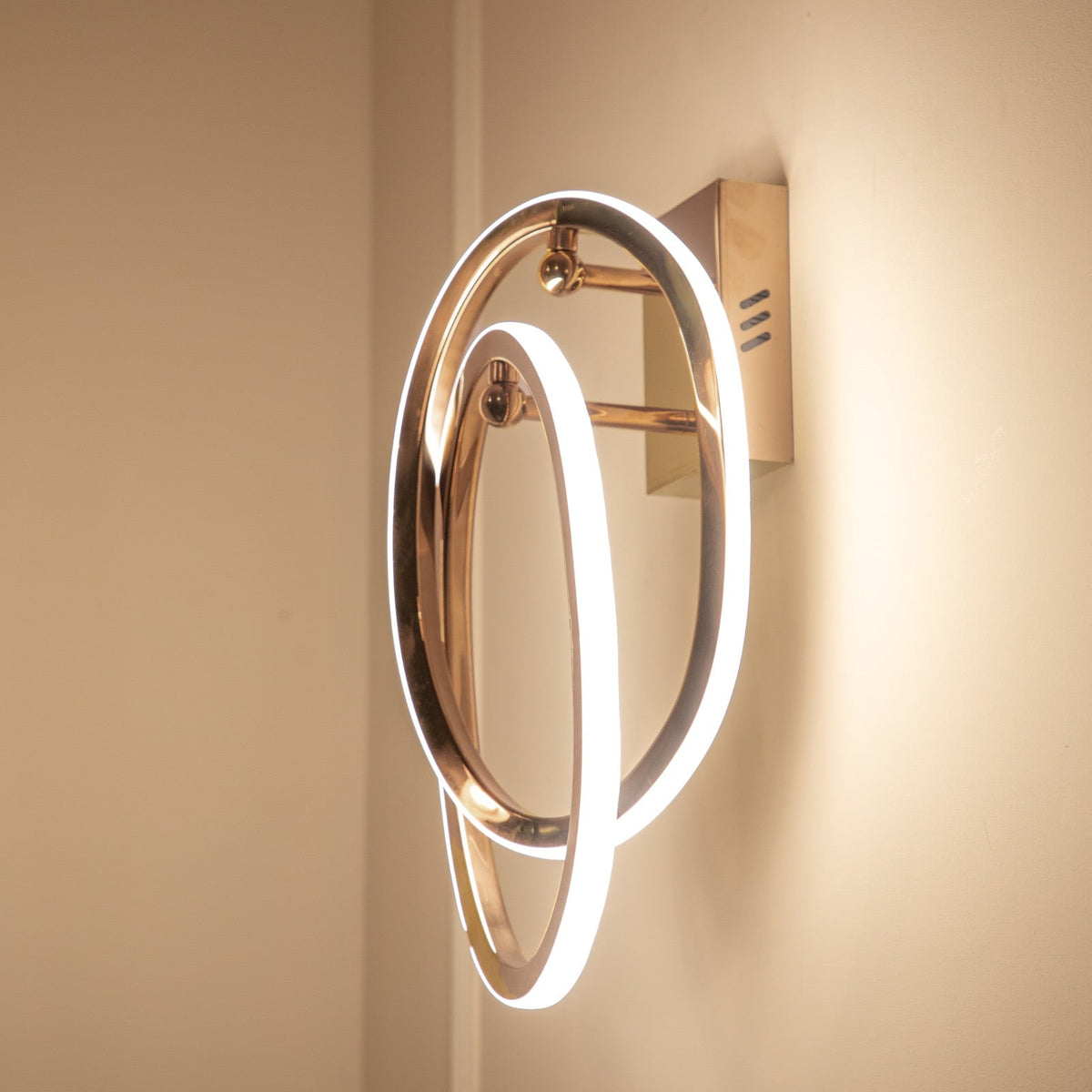 Great Value Rose Gold LED Wall Light
