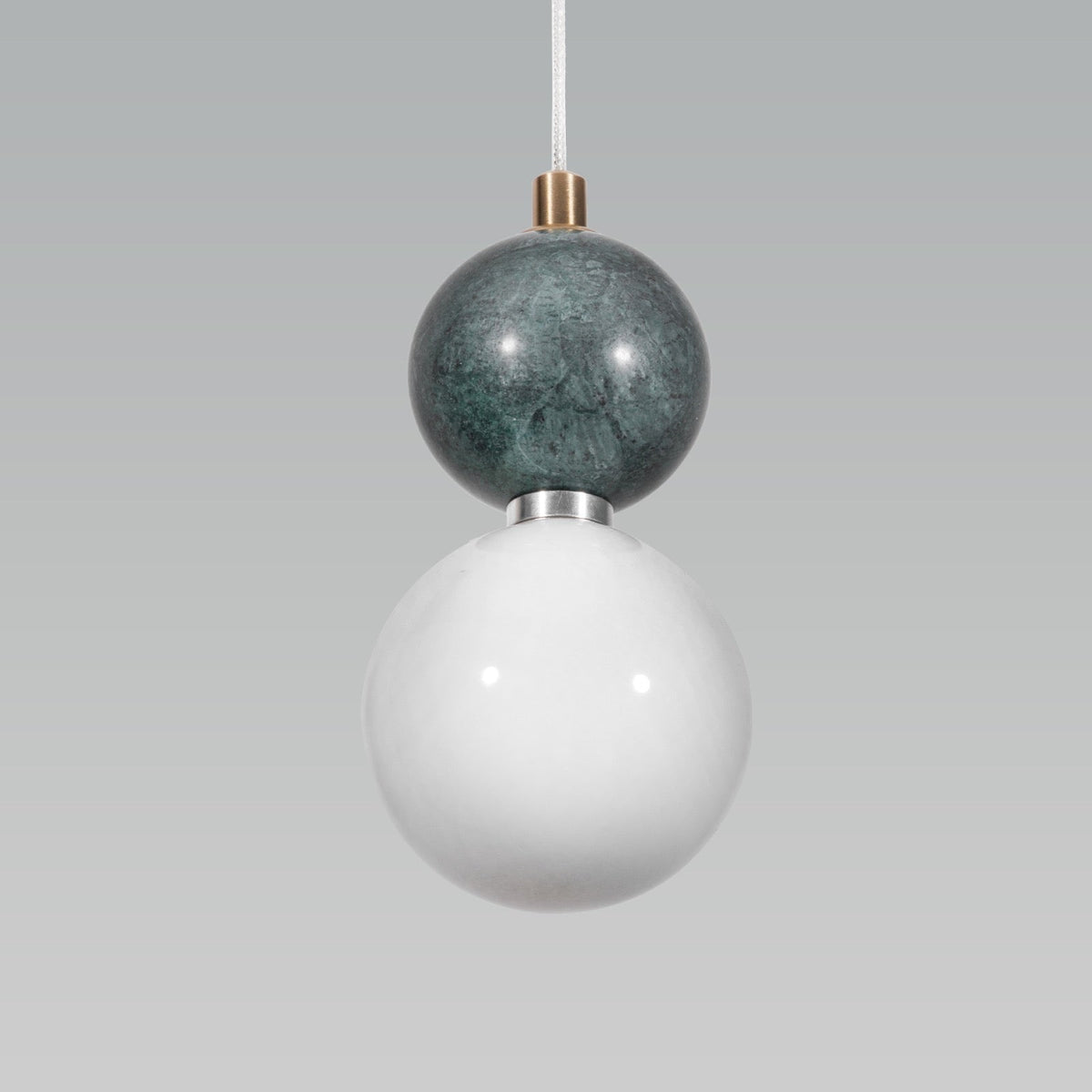 Buy Green Marble LED Pendant Light Corner