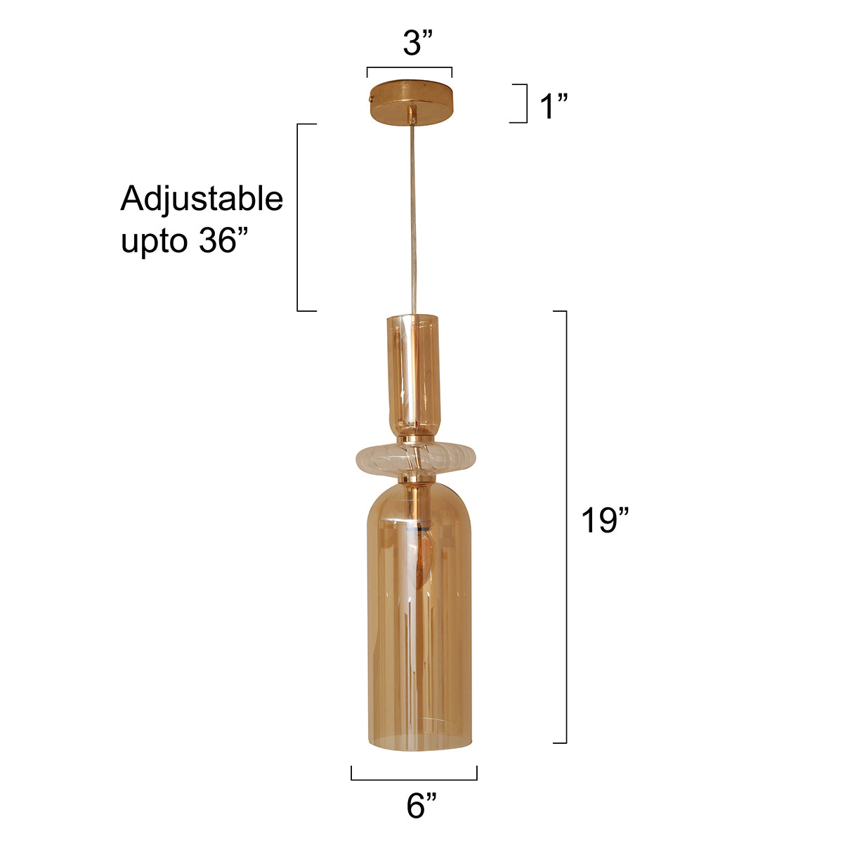 Buy Grown Up Amber Pendant Light Bangalore
