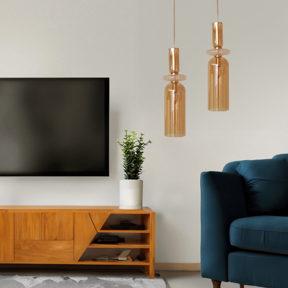 Buy Grown Up Amber Pendant Light Interior Lights