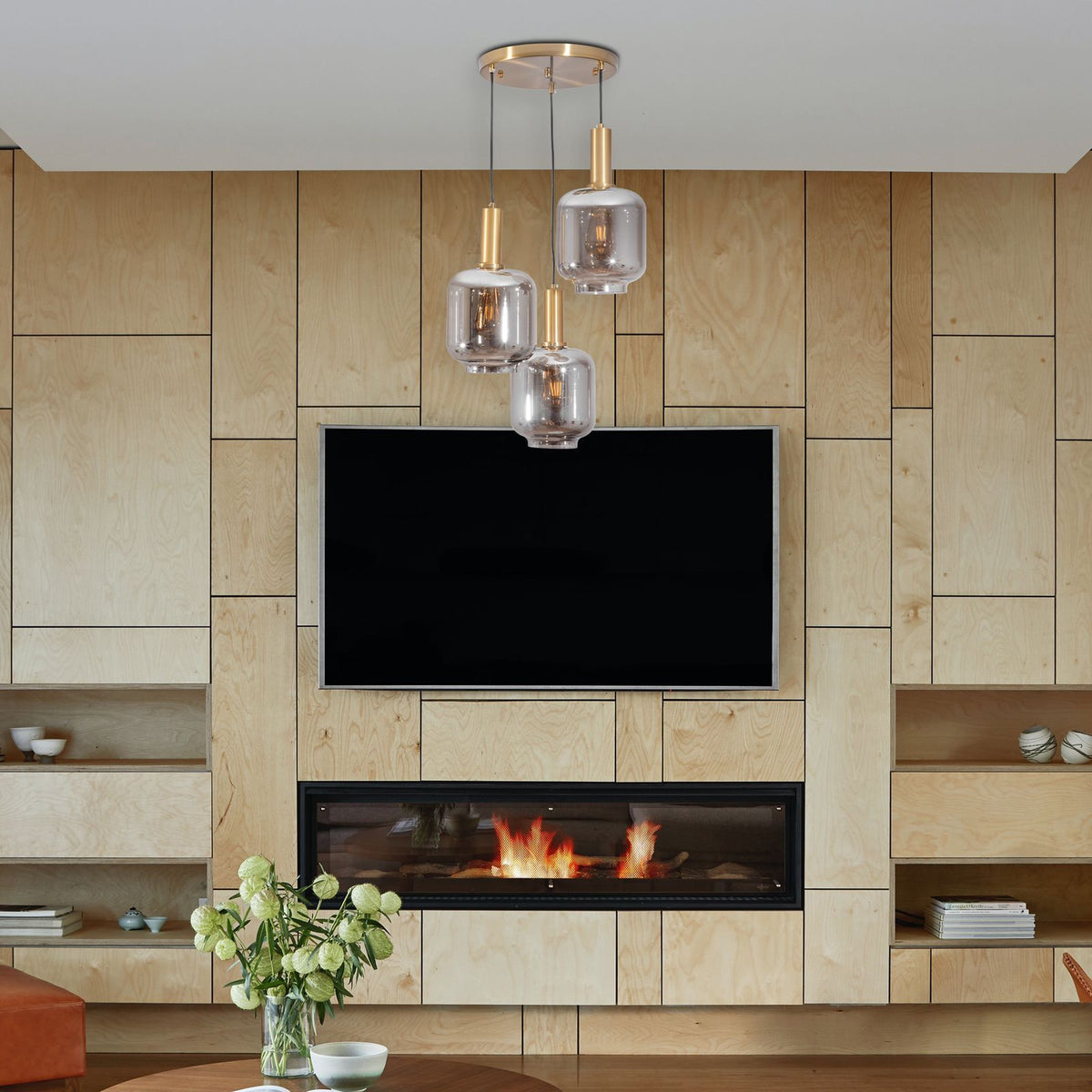 Buy Guru 3 Light Chandelier Living