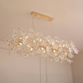 Head Turner Crystal Rectangle LED Chandelier
