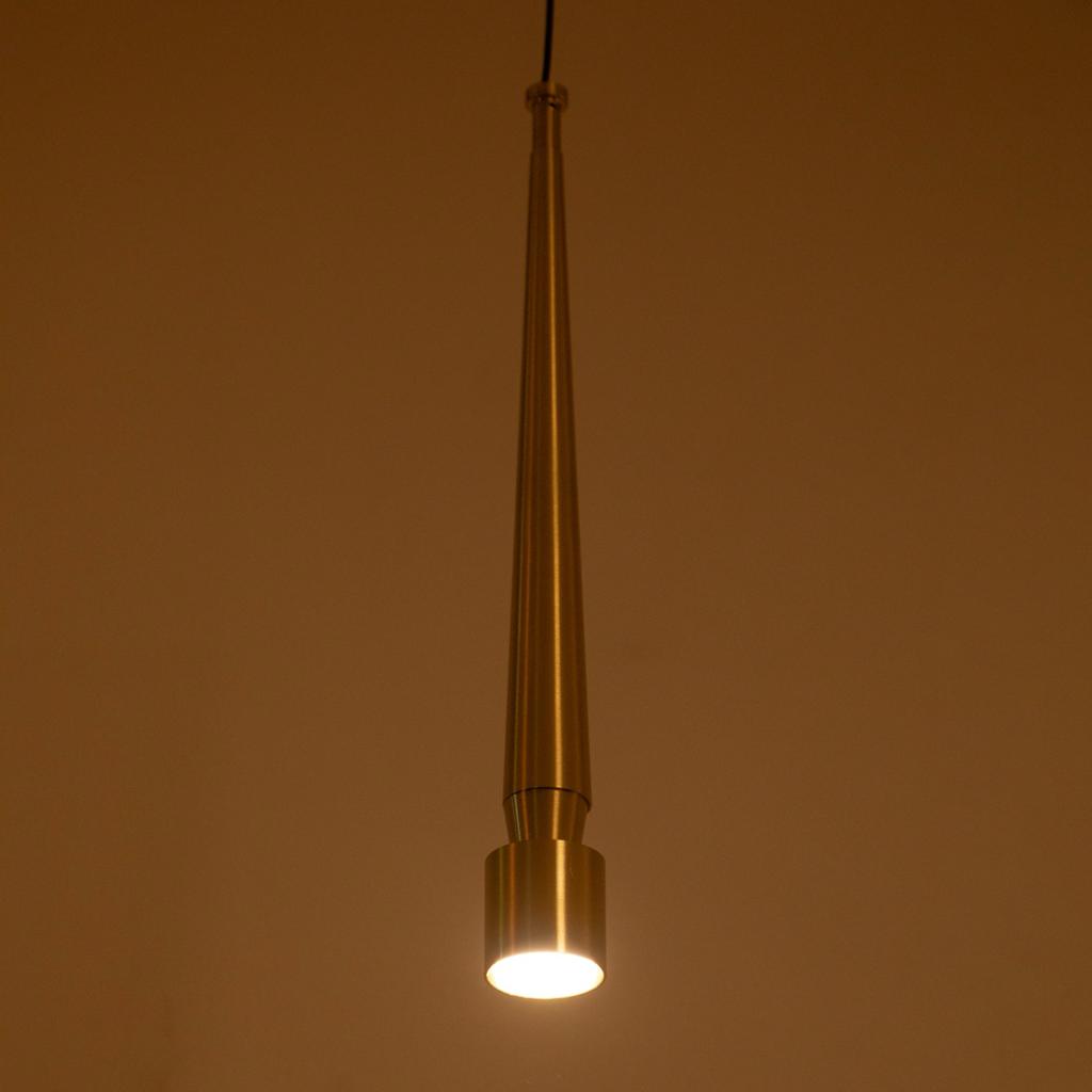 Shop Heartbeat Brass LED Pendant Light Kitchen Counter