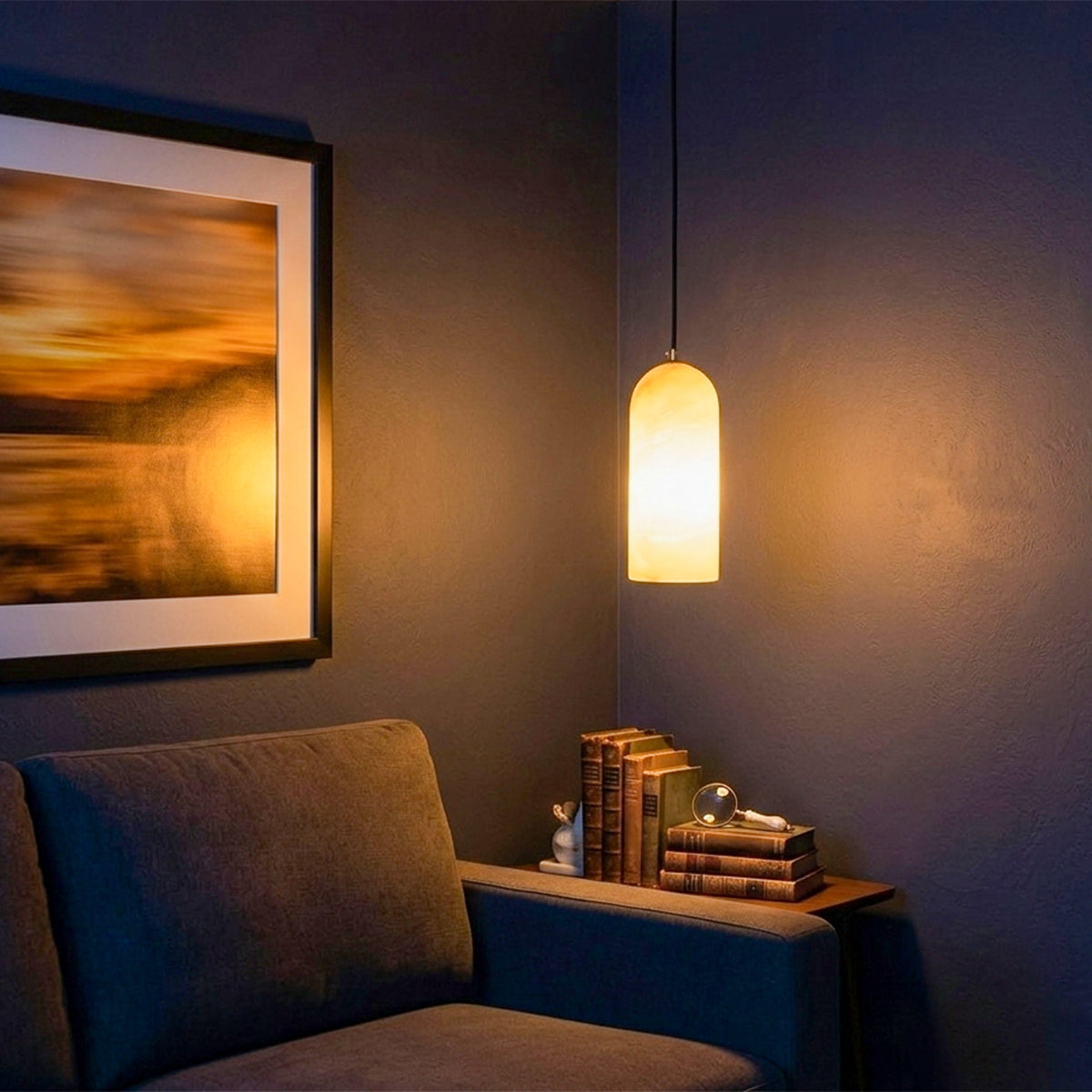 Buy Heavenly Spanish Marble Pendant Light livingroom