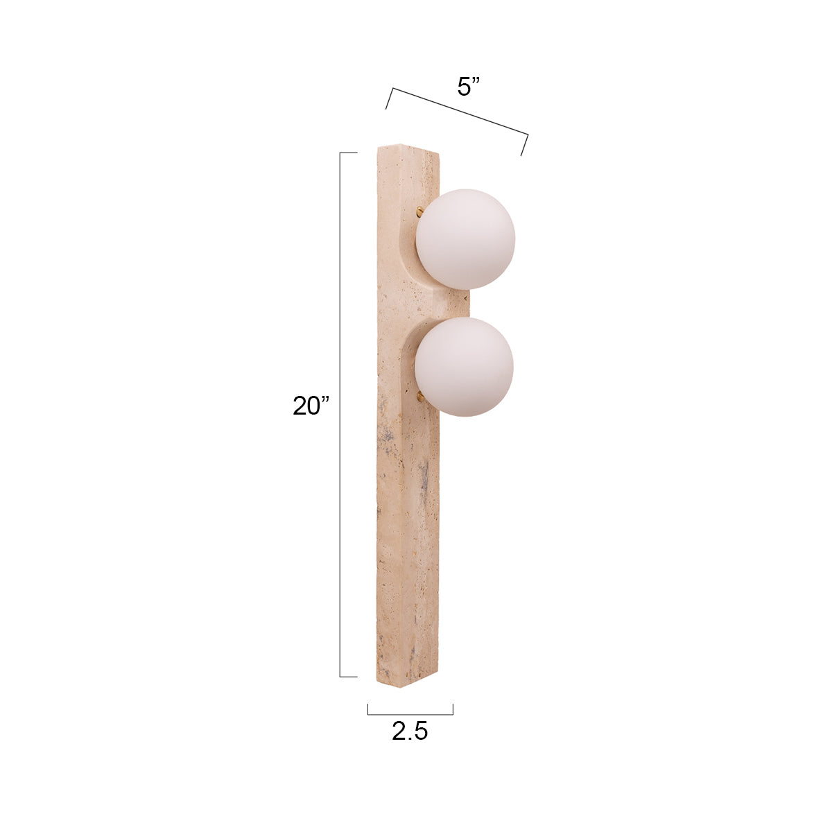 Buy Height of Success LED Wall Light size