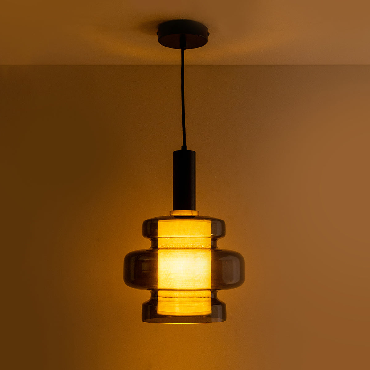 Buy Helios Smoke Pendant Light online home