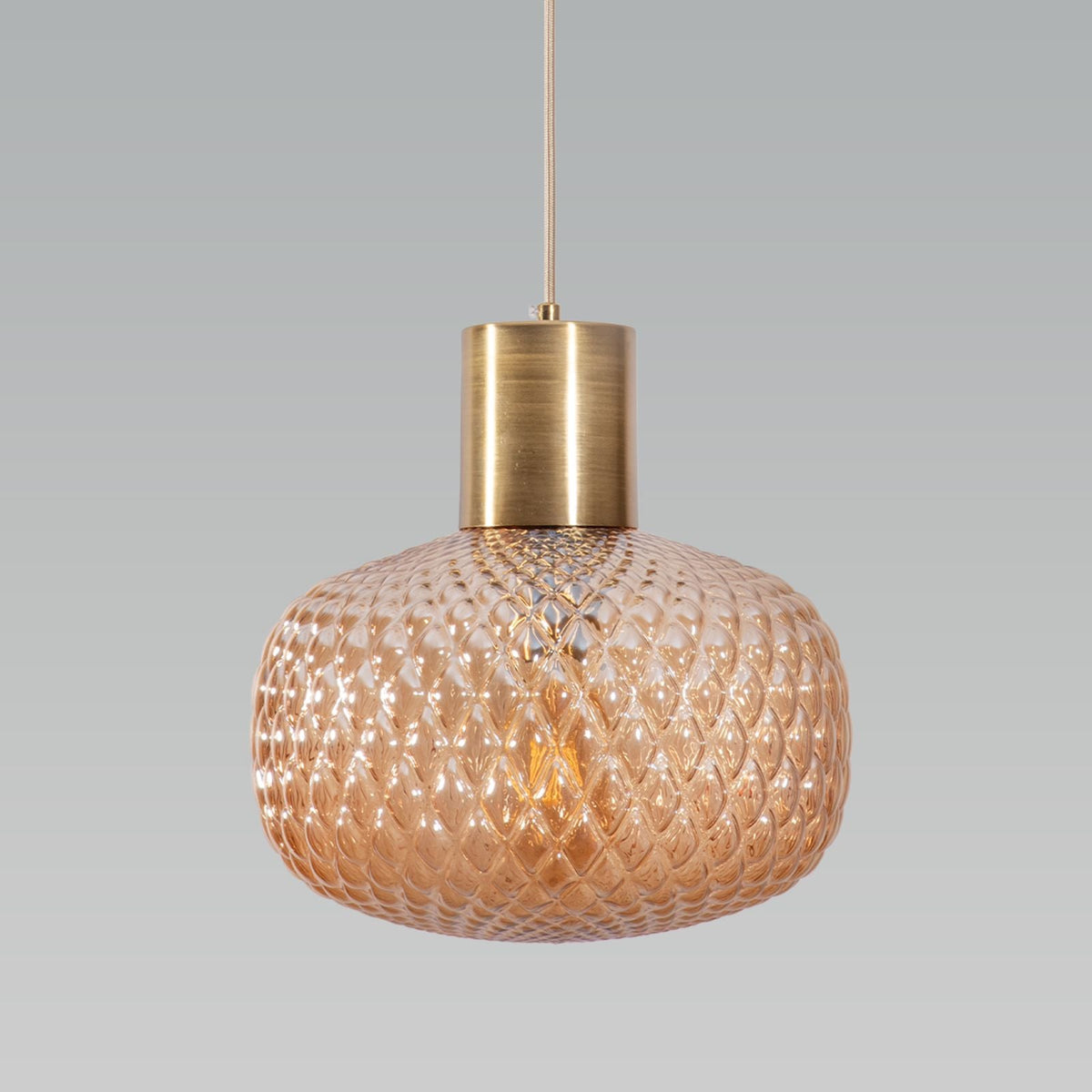 Buy Hip Amber Pendant Light Corner