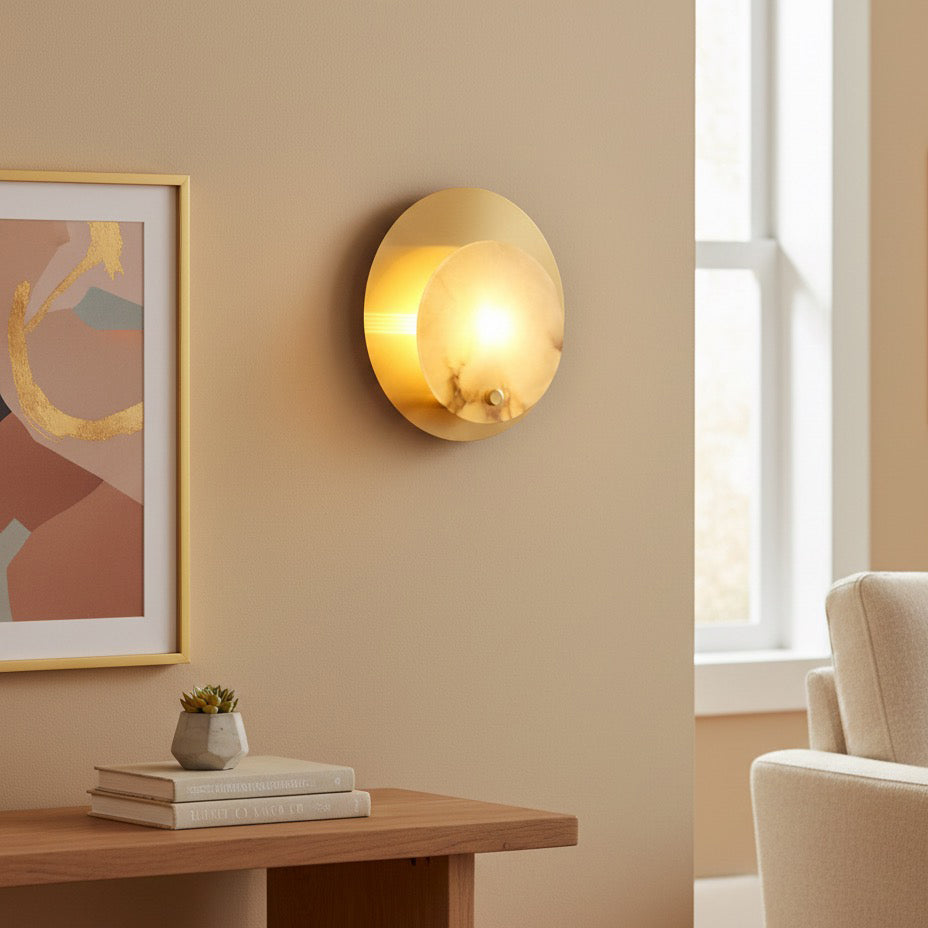 Buy Honour Round LED Wall Light Bedrooms