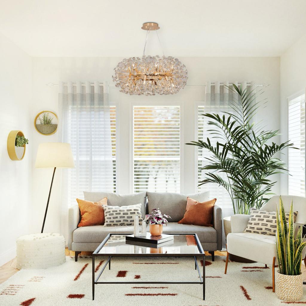 Buy Inner Strength LED Chandelier Living Room