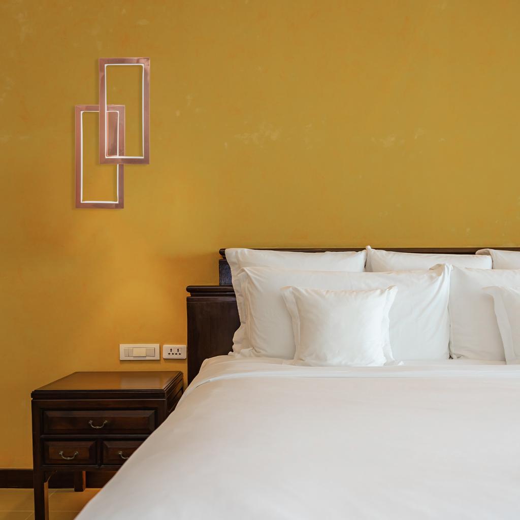 Buy Jill Rose Gold LED Wall Light online