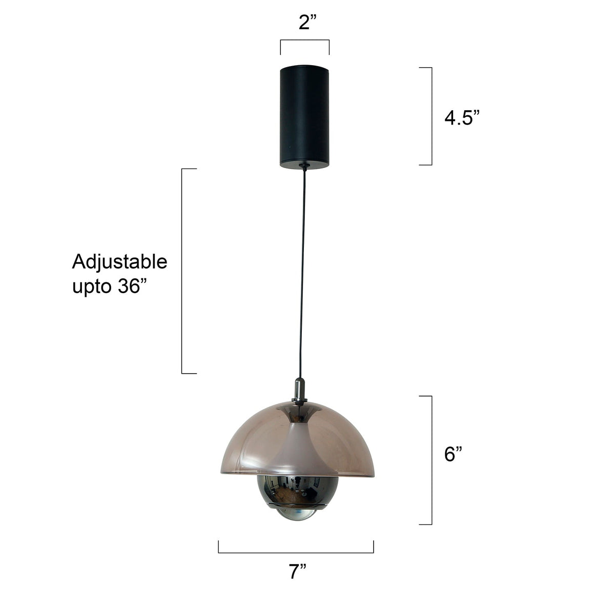 Buy Laid Back Smoke LED Pendant Light Bangalore