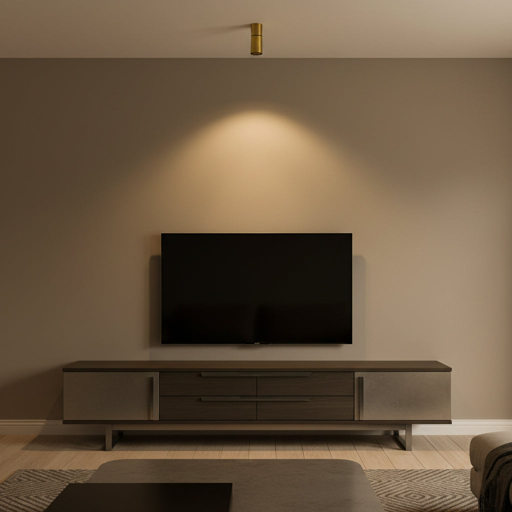 Buy Lava Brass 10 Watts Adjustable LED Spot Light Decorative Lights