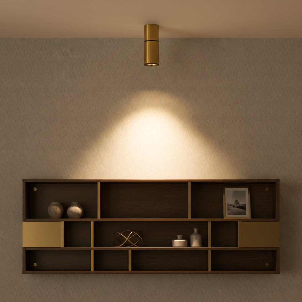 Buy Lava Brass 10 Watts Adjustable LED Spot Light online home