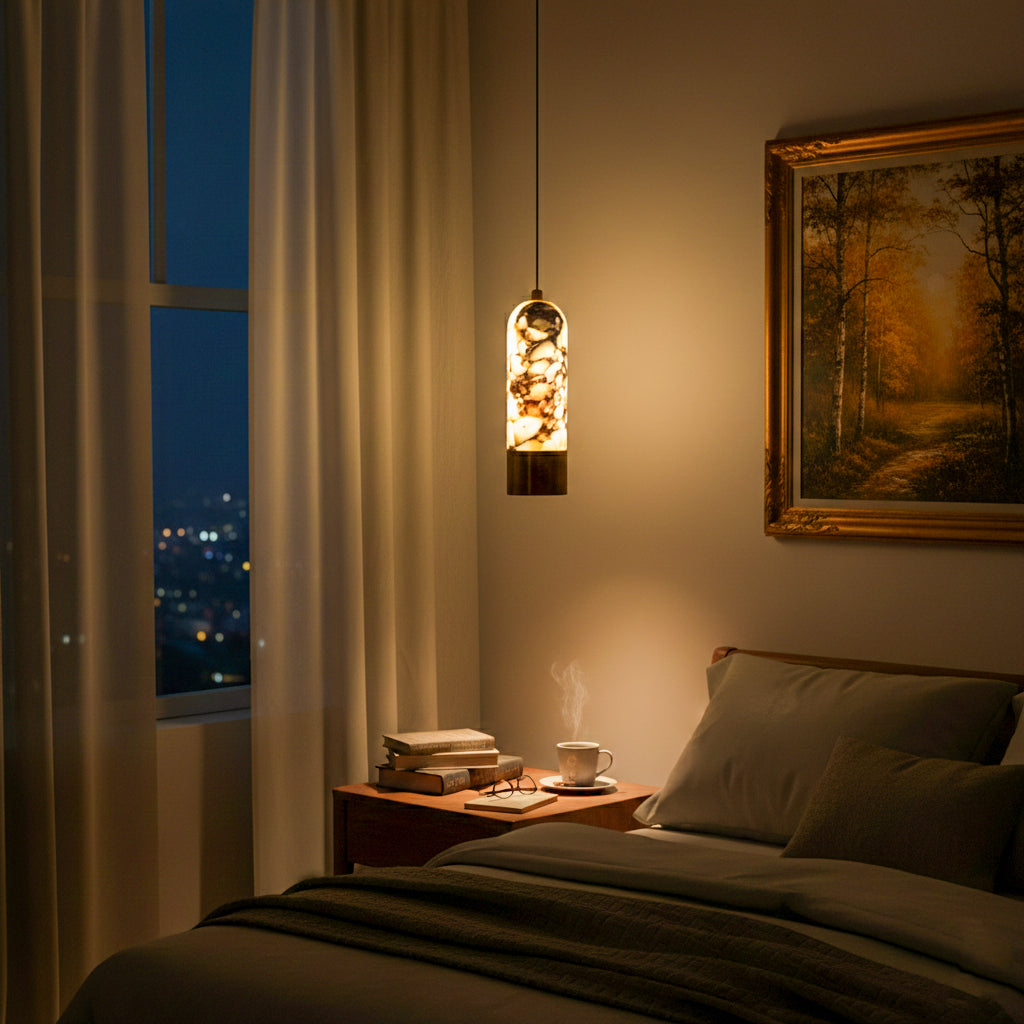 Buy Linea Bvlgari Marble 3 Colour LED Pendant Light bedroom