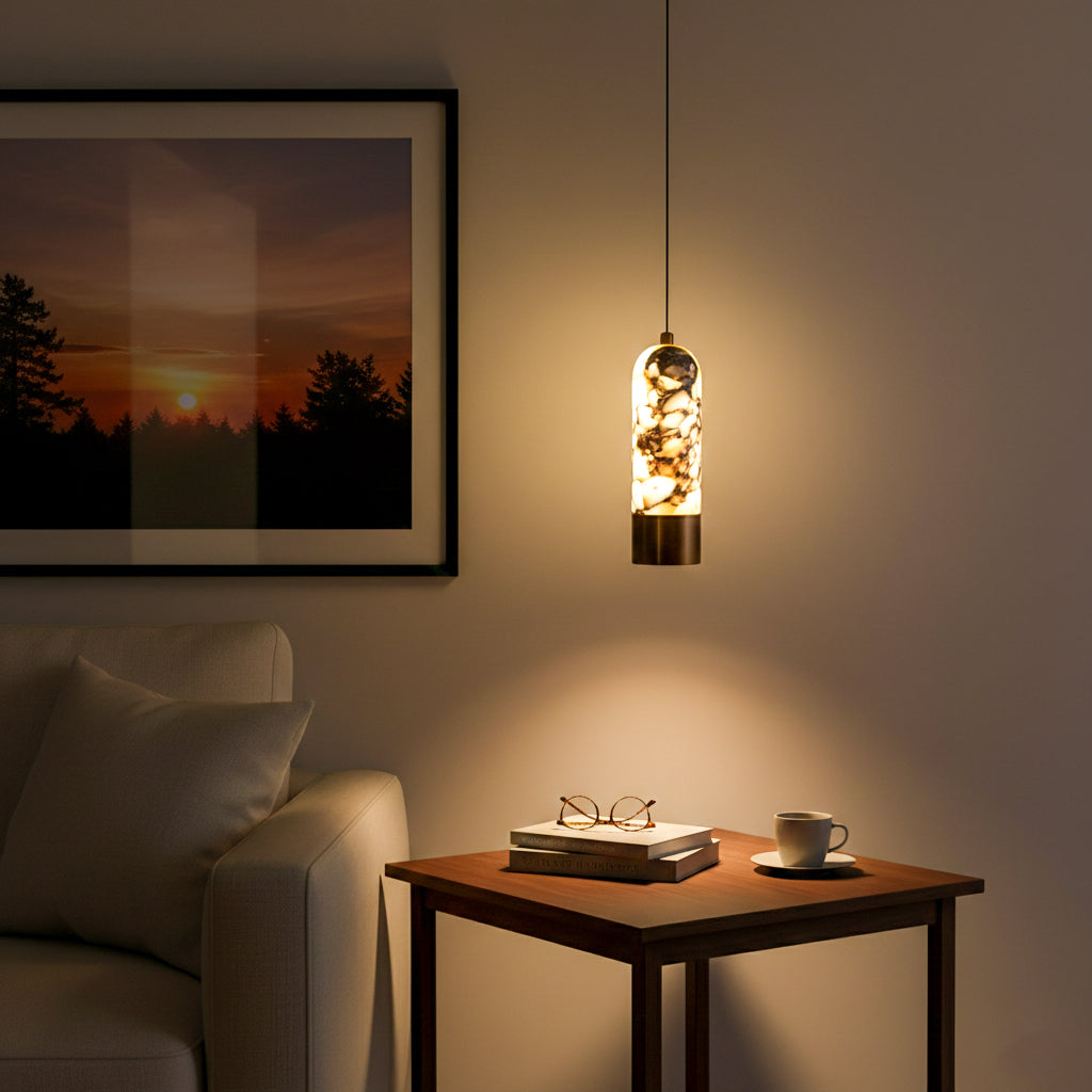 Buy Linea Bvlgari Marble 3 Colour LED Pendant Light livingroom