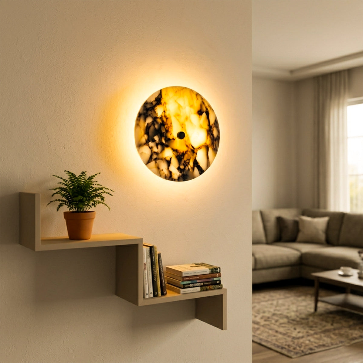 Buy Look Inside Marble LED Wall Light bedroom