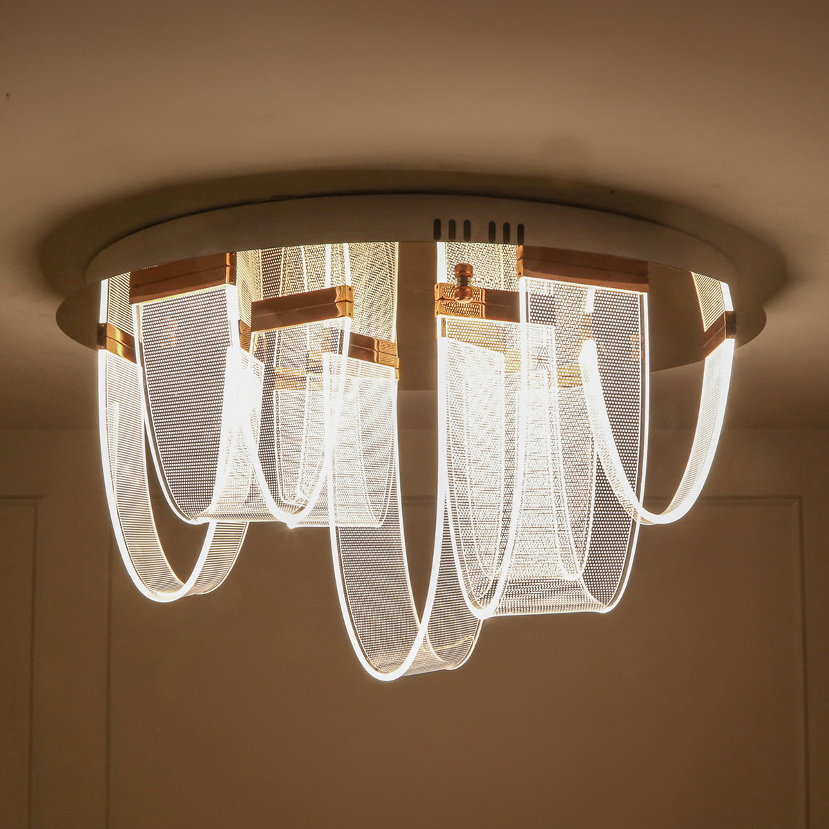 Buy Looper (3 Colour) LED Chandelier Decorative Lights