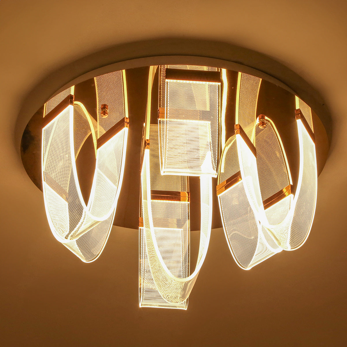 Buy Looper (3 Colour) LED Chandelier Living Room