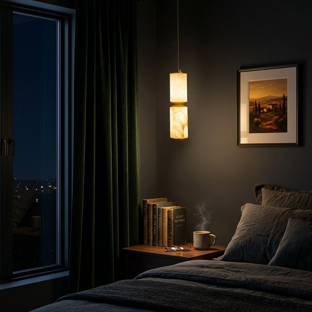 Buy Lost in Paradise Marble LED Pendant Light bedroom