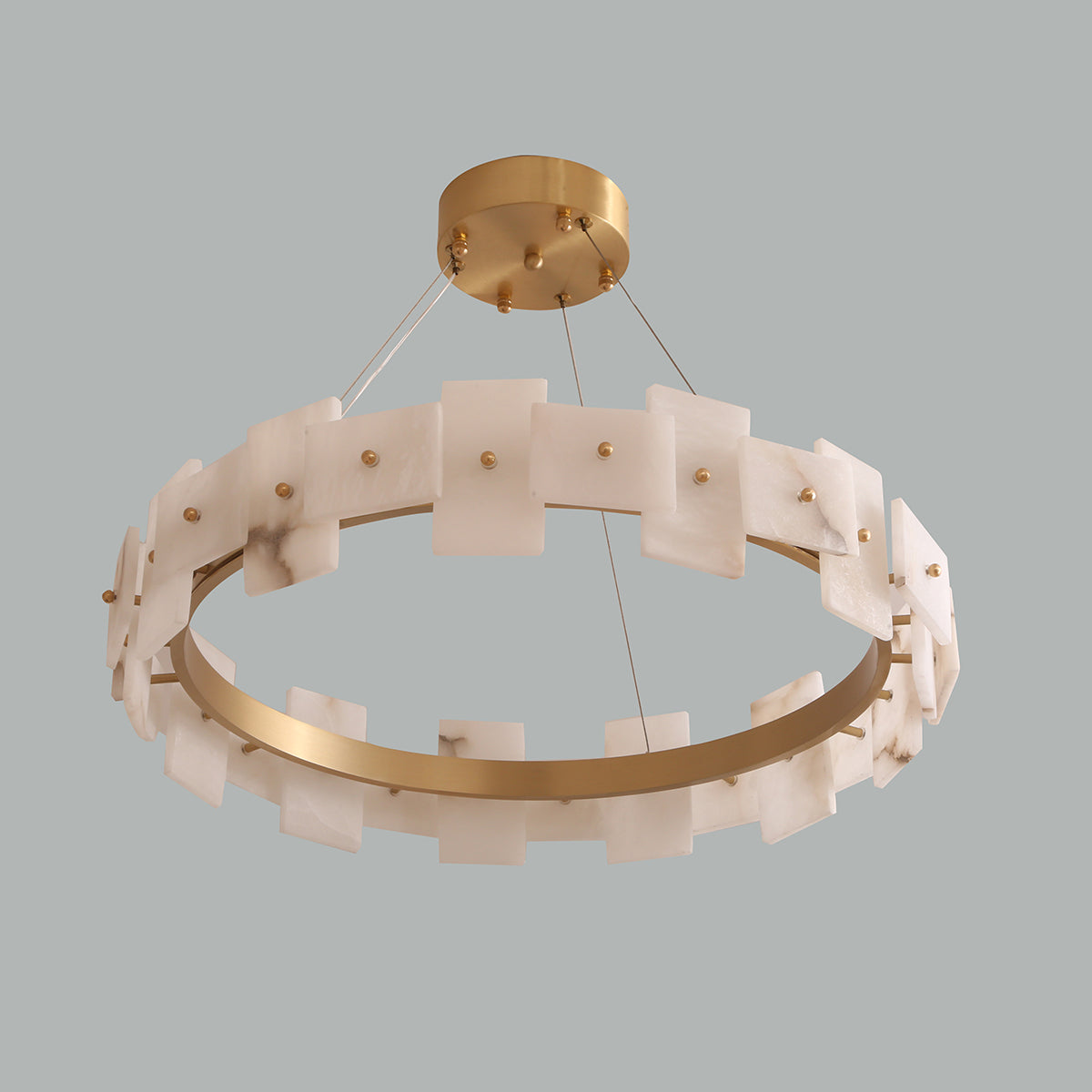Buy Marble Bloom LED Chandelier Interior Lights