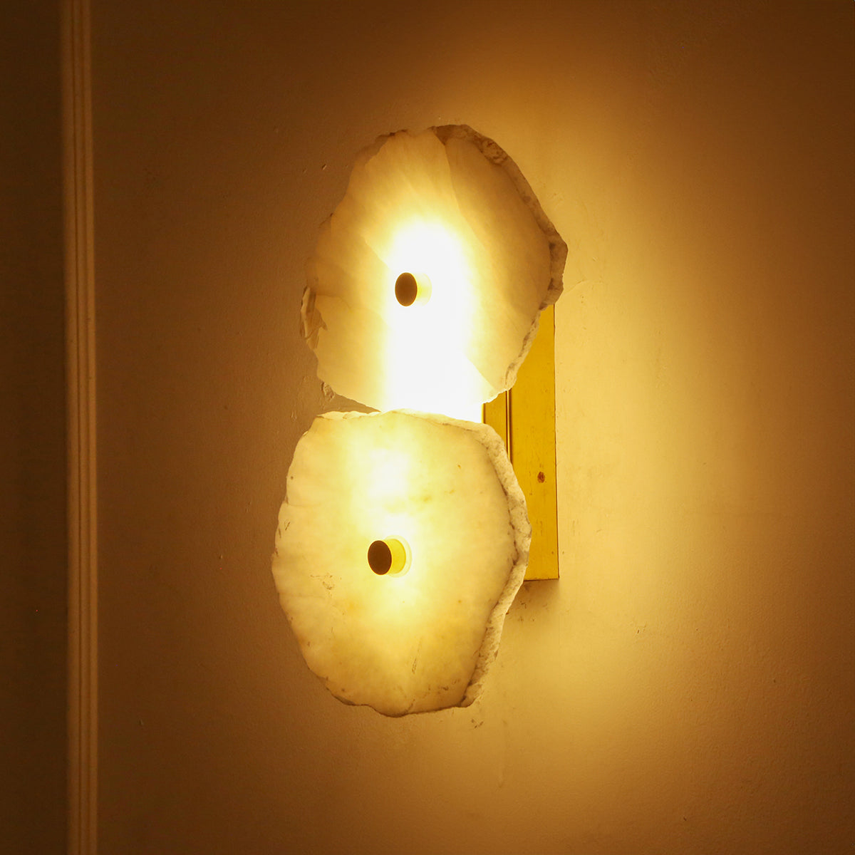 Buy Marble Gaze Double LED Wall Light Interior Lights