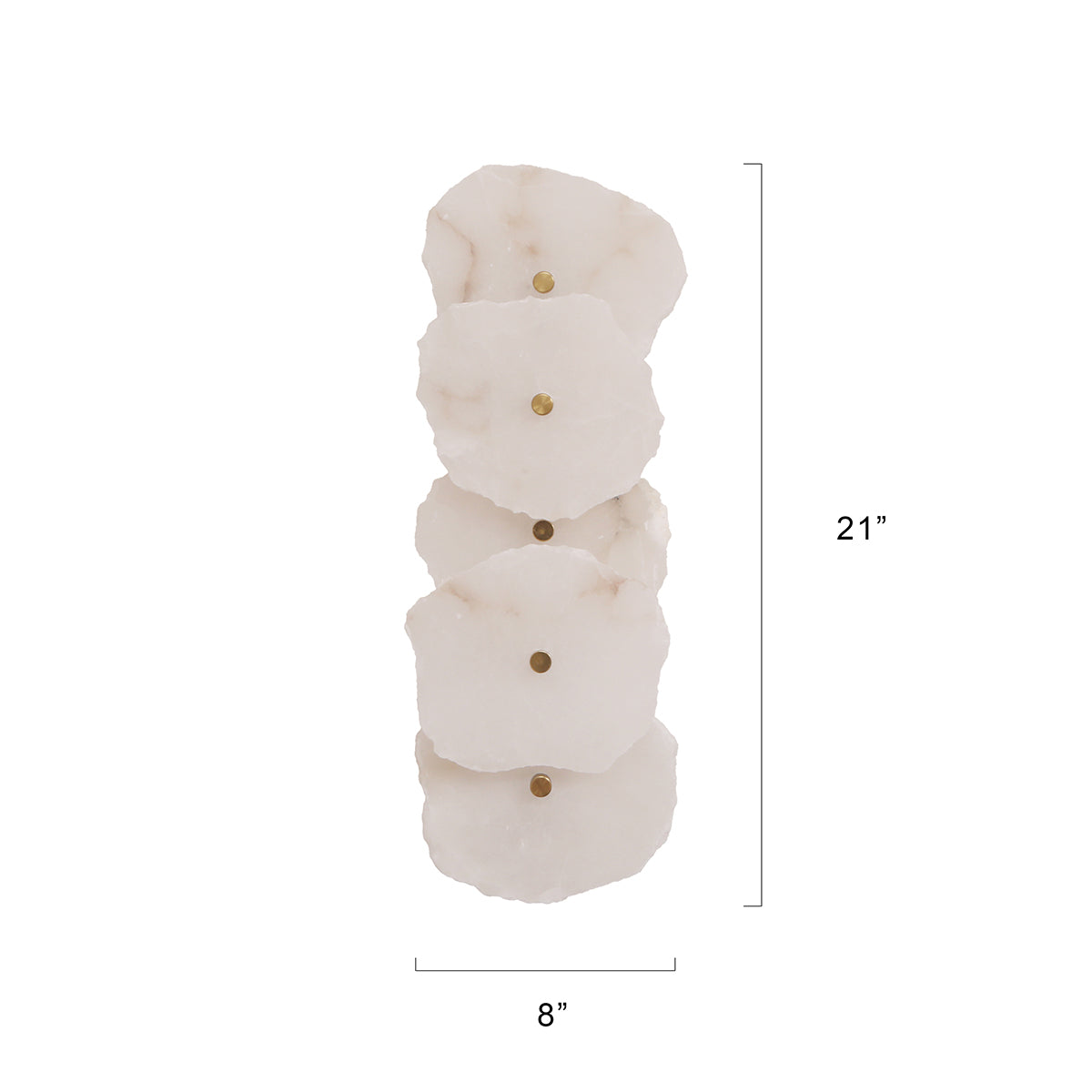 Buy Marble Gaze Quintuple LED Wall Light Online