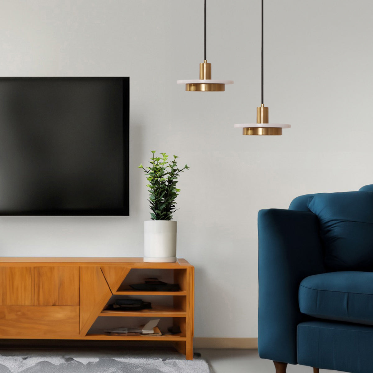 Buy Marble Glory White LED Pendant Light Bangalore