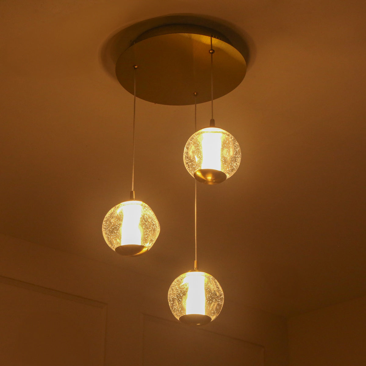 Buy Miles Ahead ( 3 Light ) LED Chandelier Bangalore
