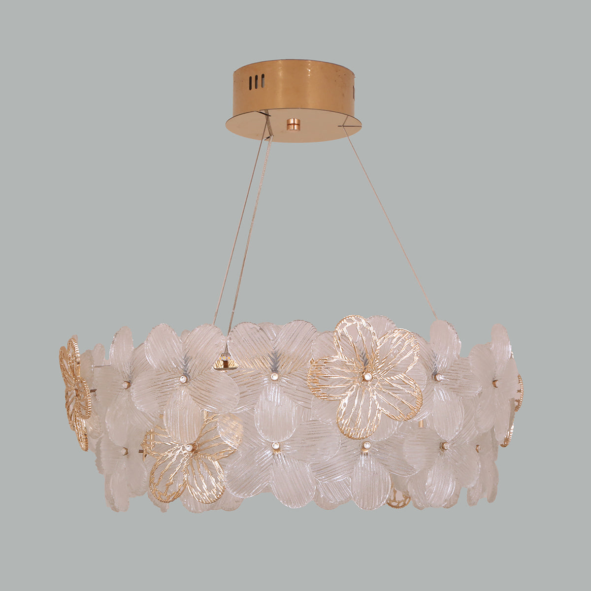Buy Mystic Glow Smart ( Dimmable & Remote) Round LED Chandelier Online