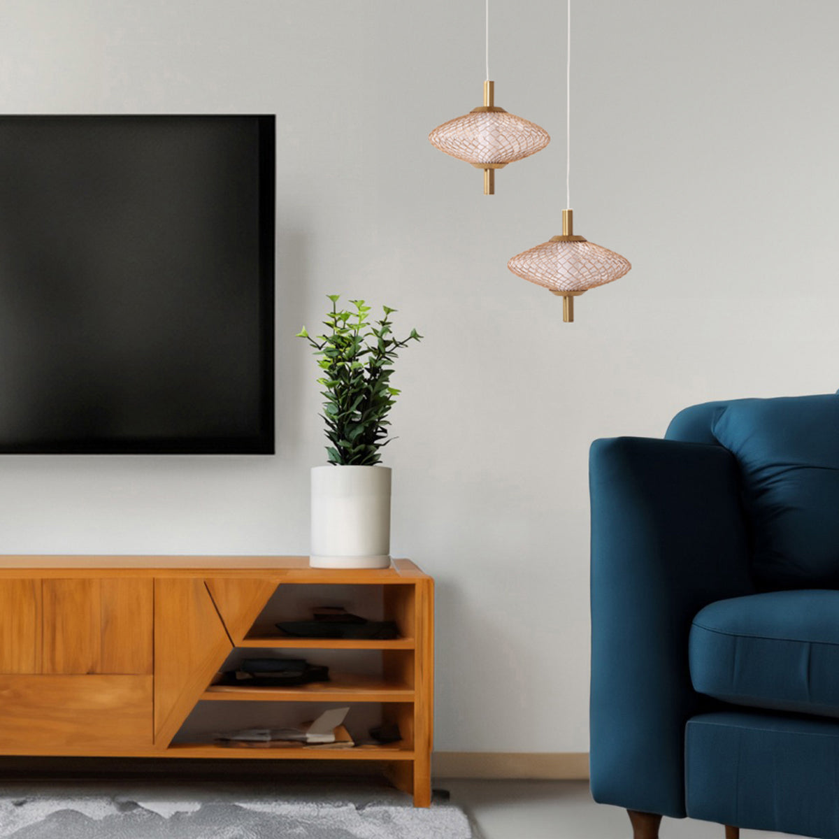 Buy Nested Small Double LED Pendant Light Bangalore