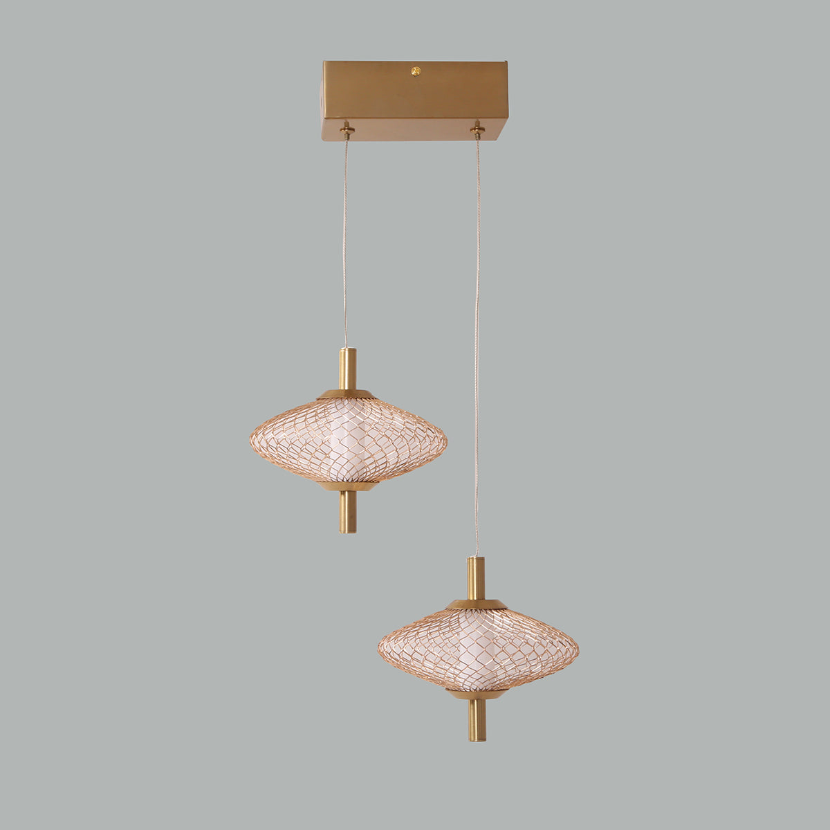 Buy Nested Small Double LED Pendant Light Living Room