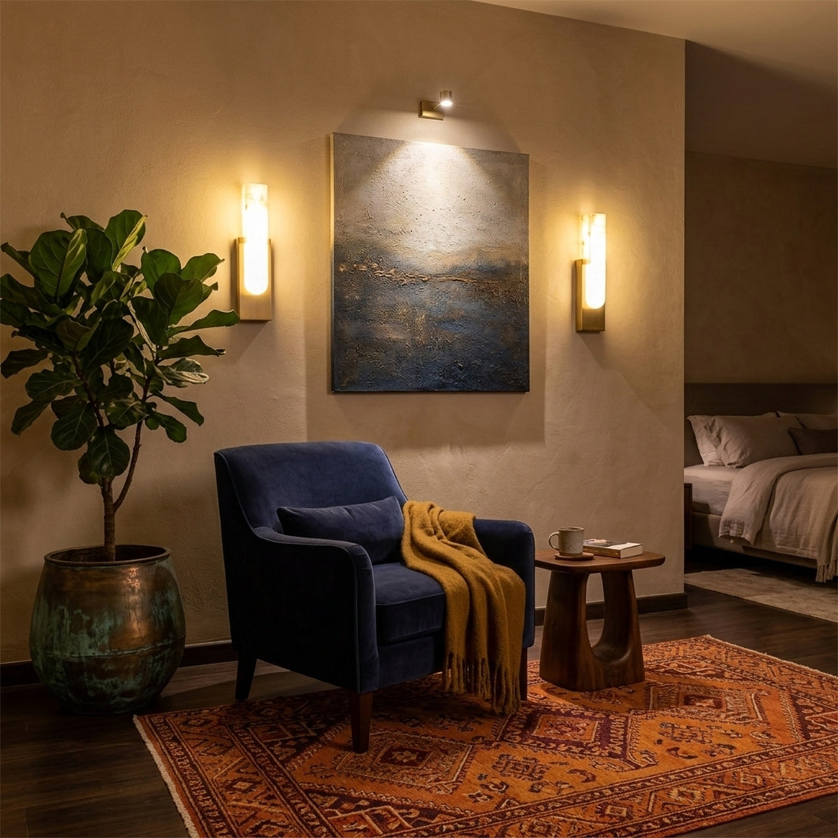 Buy Nirvana Marble LED Wall Light bedroom