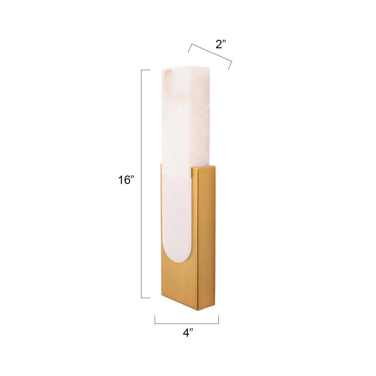 Buy Nirvana Marble LED Wall Light size
