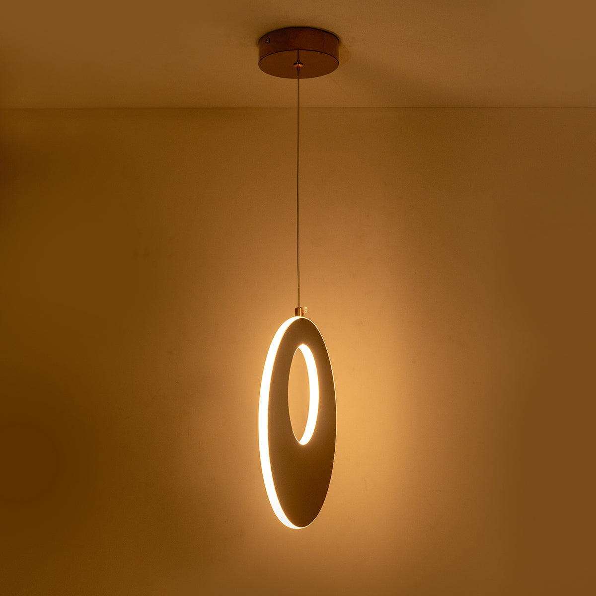 Buy Nolan Rose Gold LED Pendant Interior Lights
