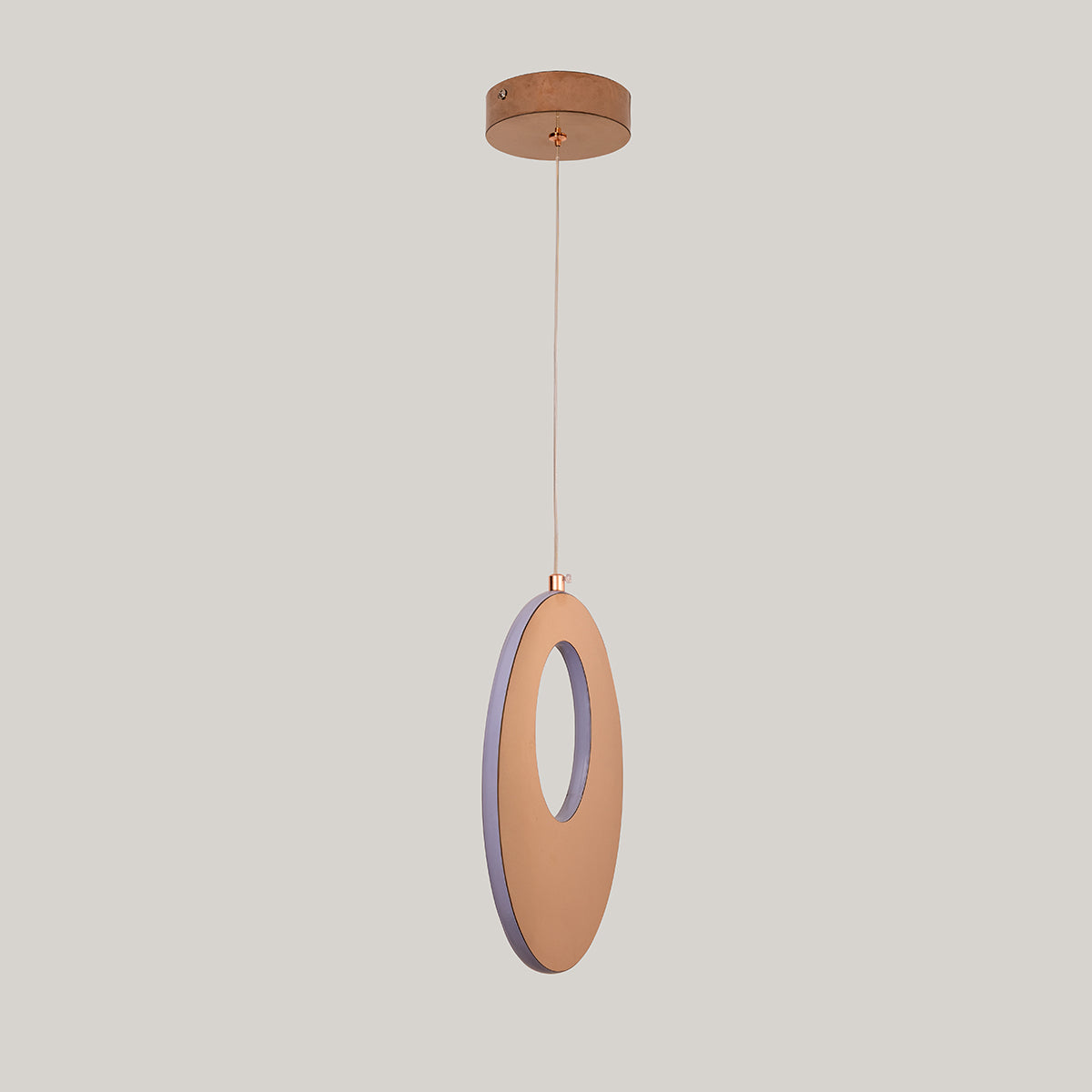 Buy Nolan Rose Gold LED Pendant home bangalore