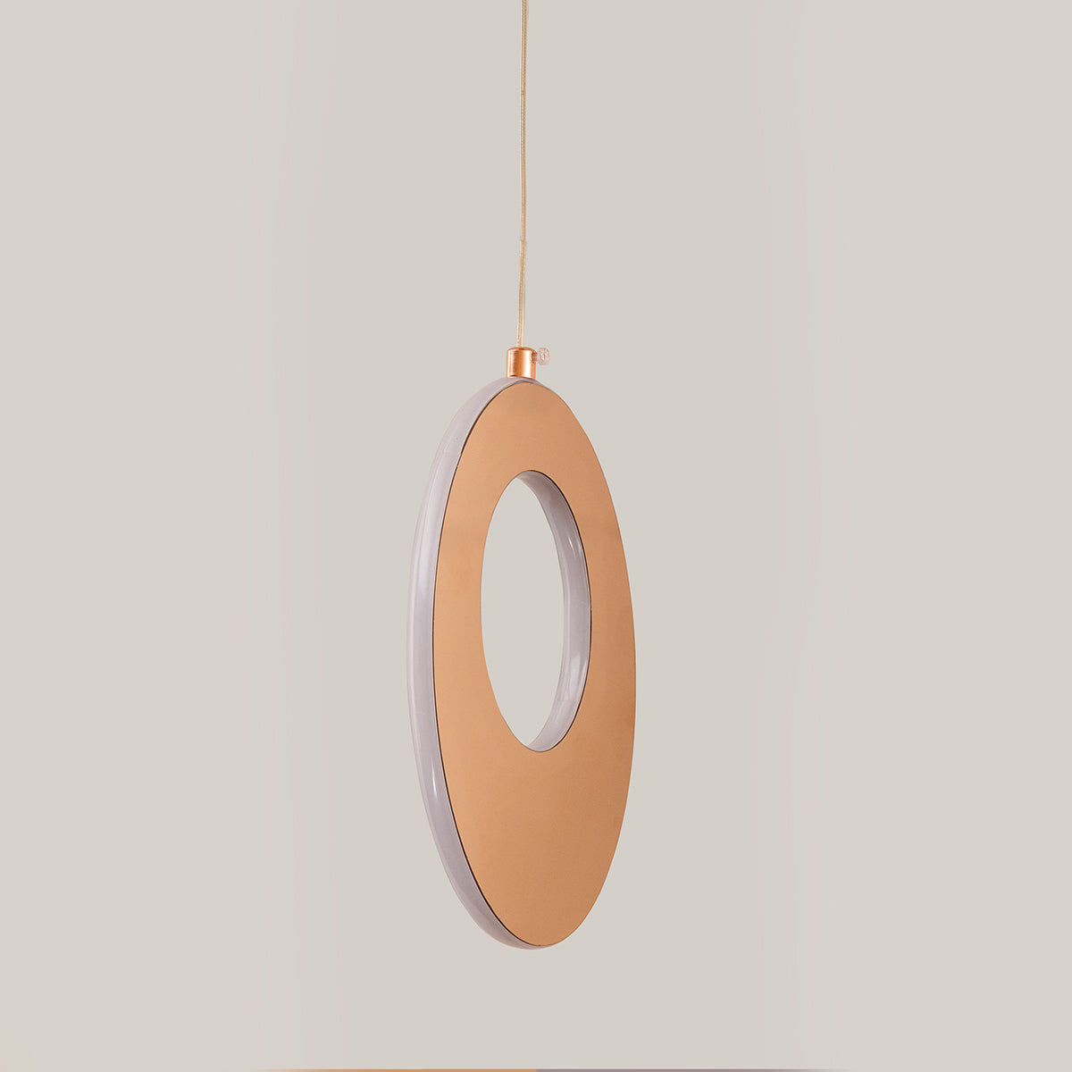 Buy Nolan Rose Gold Small LED Pendant online home