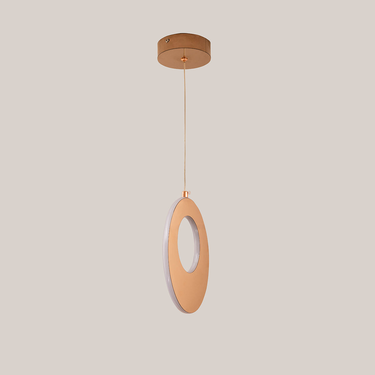 Buy Nolan Rose Gold Small LED Pendant online