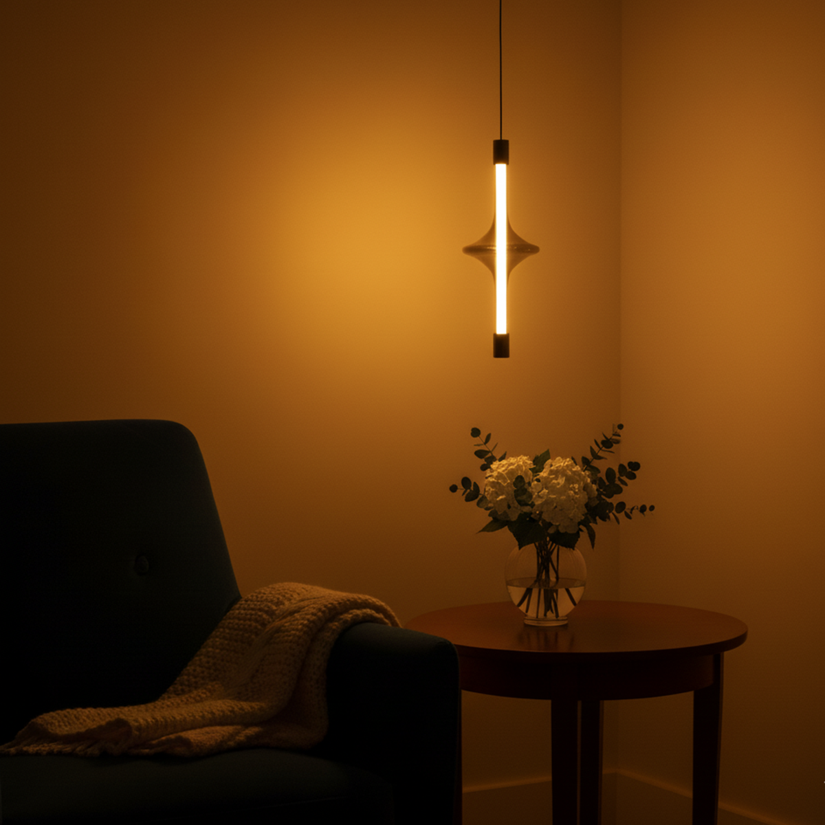 Buy Nora Smoke LED Pendant Light Living Room