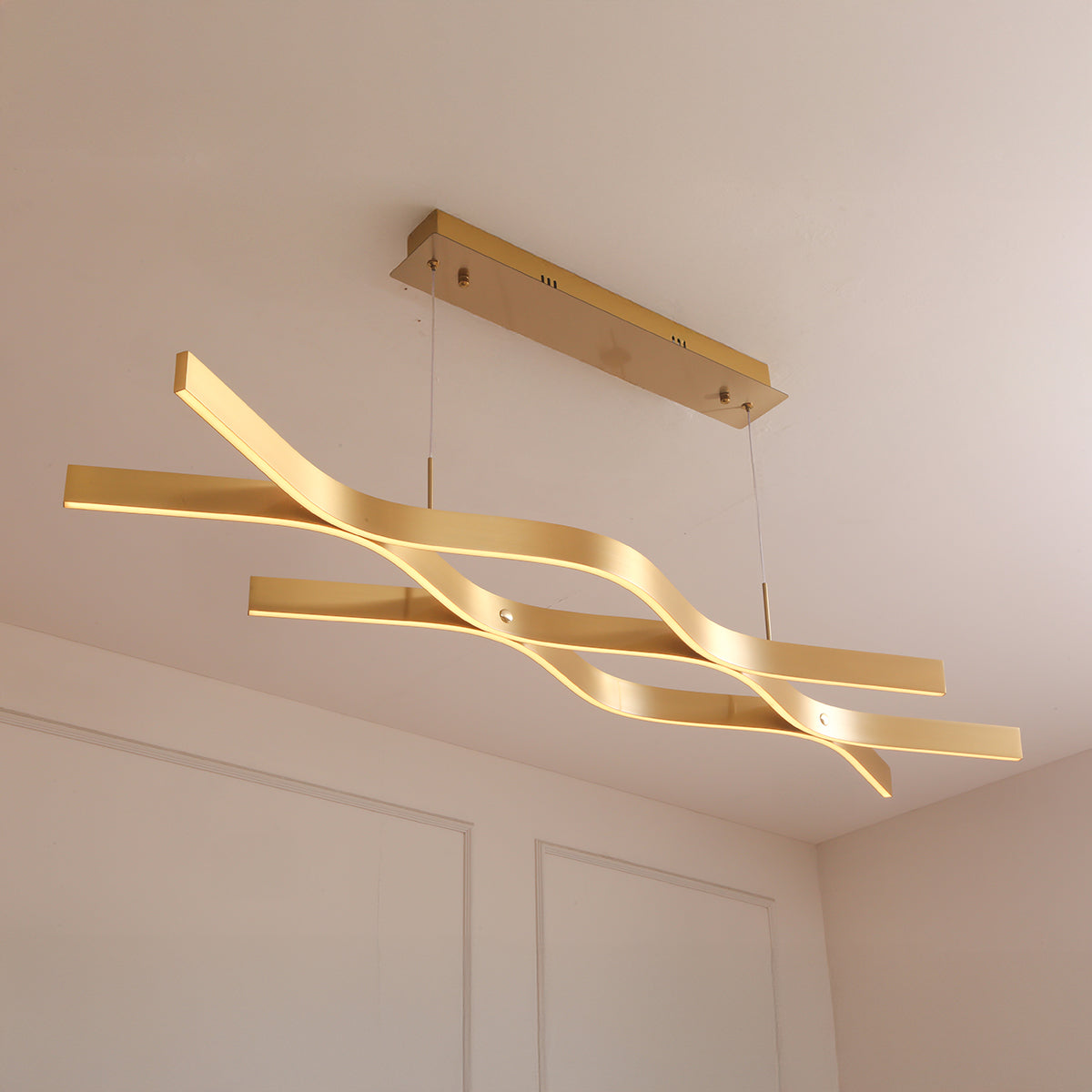 Buy Ocean Waves LED Chandelier Living Room