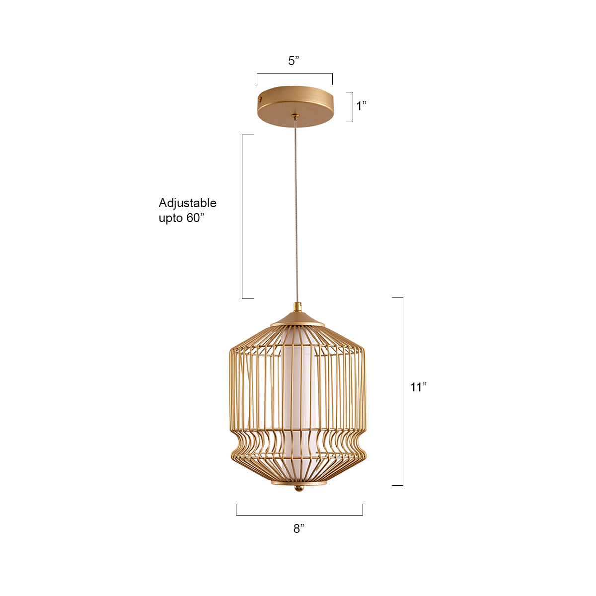 Buy Odin LED Pendant Light size
