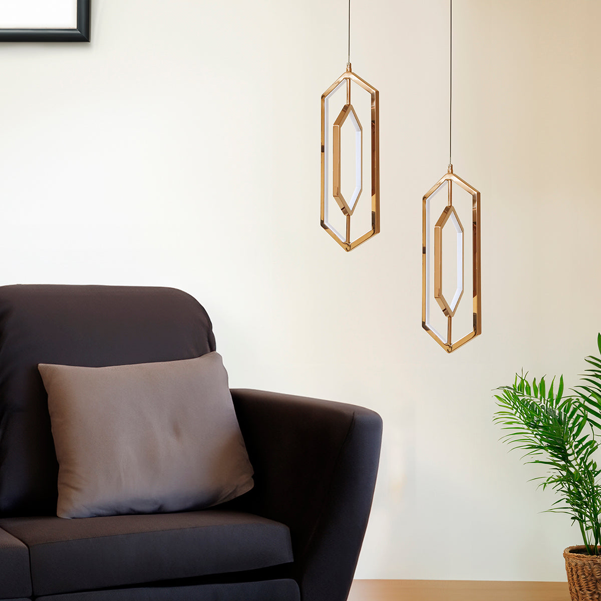 Buy Paradise Medium Rose Gold LED Pendant Light Online